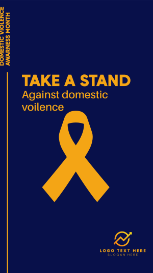 Take A Stand Against Violence Facebook story Image Preview