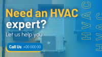 HVAC Expert Facebook event cover Image Preview