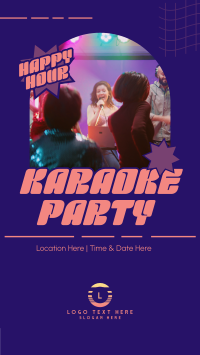 Karaoke Party Hours Instagram reel Image Preview