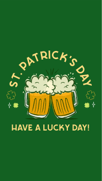 St. Patrick's Day Facebook story Image Preview
