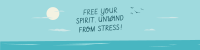 Unwind From Stress LinkedIn Banner Image Preview