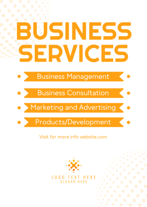 Business Services Offers Poster Image Preview