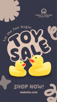 Quirky Toy Sale TikTok Video Image Preview