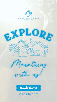 Explore Mountains TikTok video Image Preview