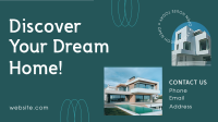 Your Dream Home Facebook Event Cover Design