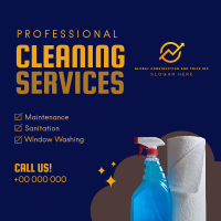 Professional Cleaning Services Linkedin Post Image Preview