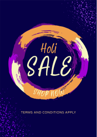 Holi Powder Explosion Sale Flyer Image Preview