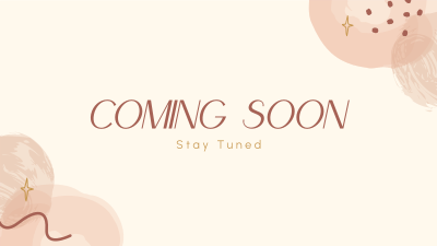 Minimalist Coming Soon YouTube Banner Image Preview