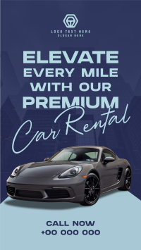 Modern Premium Car Rental Facebook story Image Preview