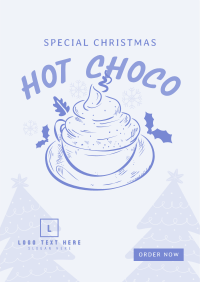 Christmas Hot Choco Flyer Image Preview
