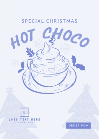 Christmas Hot Choco Flyer Design