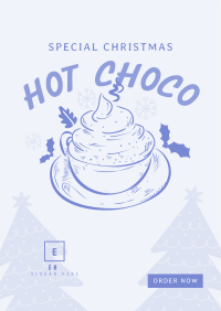 Christmas Hot Choco Flyer Image Preview