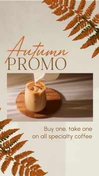 Autumn Coffee Promo Instagram story Image Preview