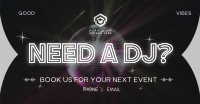 Hire a DJ  Facebook Ad Image Preview