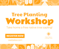 Tree Planting Workshop Facebook Post Design