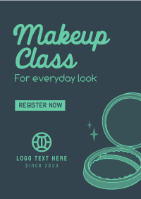 Everyday Makeup Look Poster Design