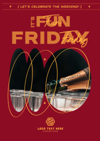 Fun Friday Party Celebrate Poster Image Preview