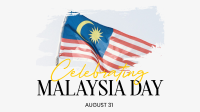 Malaysia Flag Independence Facebook Event Cover Design