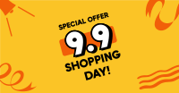 9.9 Shopping Day Facebook ad Image Preview