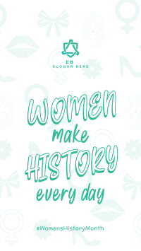 Women Make History Instagram story Image Preview