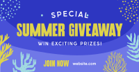 Corals Summer Giveaway Facebook ad Image Preview