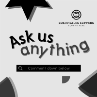 What Would You Like to Ask? Instagram post Image Preview