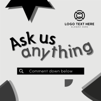 What Would You Like to Ask? Instagram Post Preview