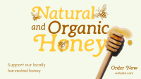 Locally Harvested Honey Facebook Event Cover Design