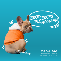 Doggo Booty Boops Instagram Post Design