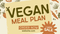 Organic Vegan Food Sale Animation Image Preview