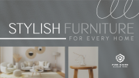 Stylish Furniture Store Facebook Event Cover Image Preview