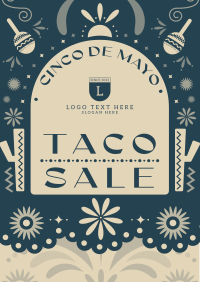 Cinco de Mayo Taco Promo Flyer Image Preview