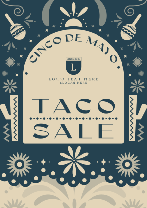 Cinco de Mayo Taco Promo Flyer Image Preview