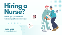 Healthcare Staff Available Facebook Event Cover Design