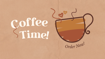 Coffee Time Facebook event cover Image Preview