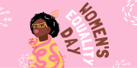 Afro Women Equality Twitter post Image Preview