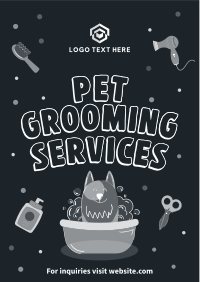 Grooming Services Flyer Image Preview