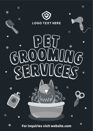 Grooming Services Flyer Image Preview