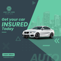 Auto Insurance Instagram Post Design