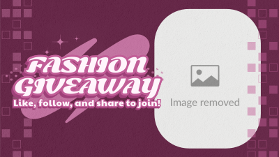 Y2K Fashion Brand Giveaway Facebook event cover Image Preview