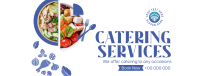 Food Bowls Catering Facebook Cover Design