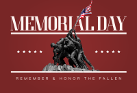 Solemn Memorial Day Pinterest board cover Image Preview