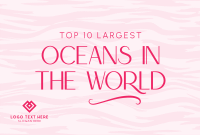 Minimalist Ocean Pinterest Cover Image Preview