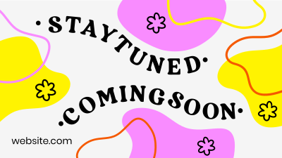 Stay Tuned Facebook event cover Image Preview