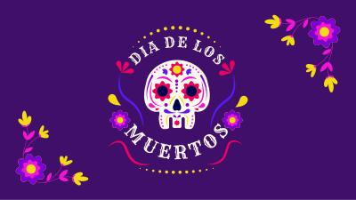 Calavera of the Dead Facebook event cover Image Preview