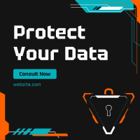 Protect Your Data Instagram Post Design