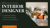 Professional Interior Designer Facebook Event Cover Design