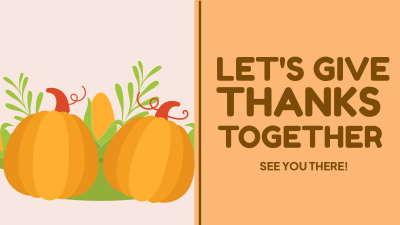 Lets Give Thanks Facebook event cover Image Preview