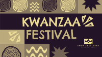Tribal Kwanzaa Festival Facebook Event Cover Design