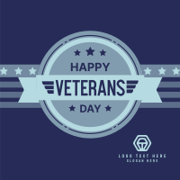 Veterans Celebration Instagram Post Design